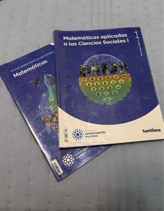 Libro matemáticas 1º bachillerato