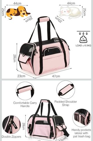 Bolso de transporte para mascotas pvp.Amazon 65€