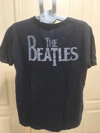 Camiseta The Beatles Abbey Road Negra
