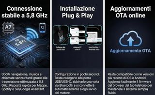 Adattatore Wireless CarPlay Android Auto 2in1