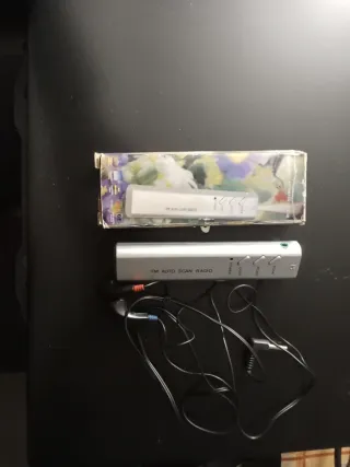 Radio FM tascabile auto scan