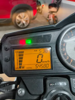 Honda Hornet 600 Naked Negra