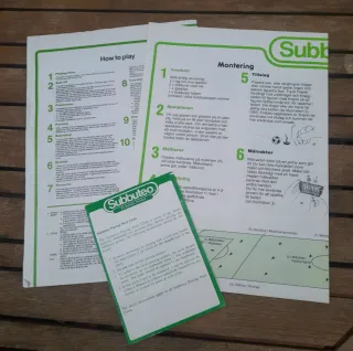 Subbuteo Hasbro International 1995