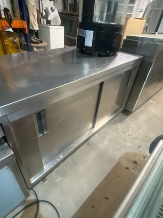 Mesa Caliente Acero Inoxidable