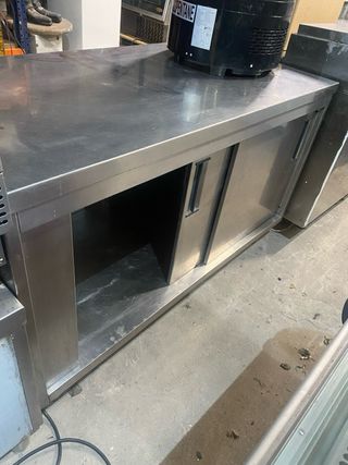 Mesa Caliente Acero Inoxidable