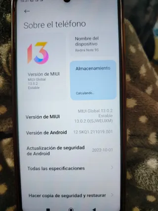 Xiaomi Redmi Note 9S