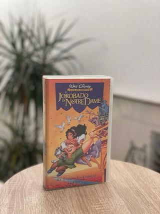 VHS El Jorobado de Notre Dame Disney Español