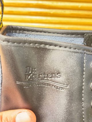 Botas Dr. Martens Piel Mujer Negras
