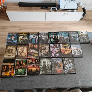 Lote Películas DVD Harry Potter, Señor Anillos, Pi