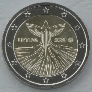 Moneda 2 euros Lituania 2026 SC