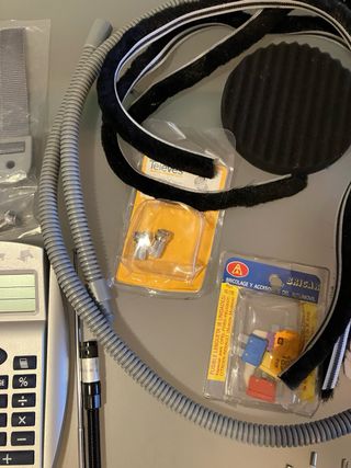 Lote de accesorios para baño y fontanería
