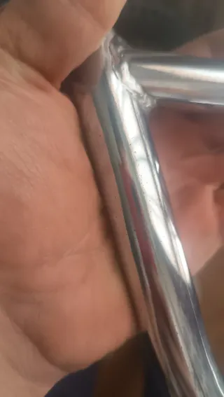 Manillar BMX Cromado con Puños