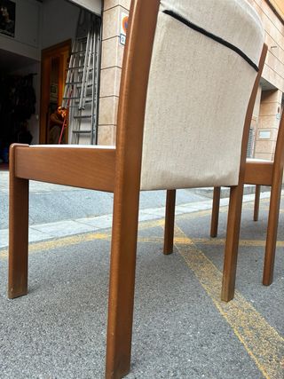 6 Sillas de Comedor Estilo Mid Century/Vintage