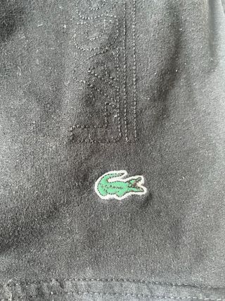 Conjunto Lacoste Verano Negro
