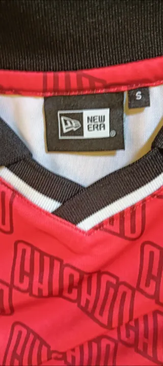 Maglietta New Era Chicago Bulls Rossa