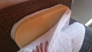 Conjunto 5 plazas y Mesa Terraza Mimbre y Cristal