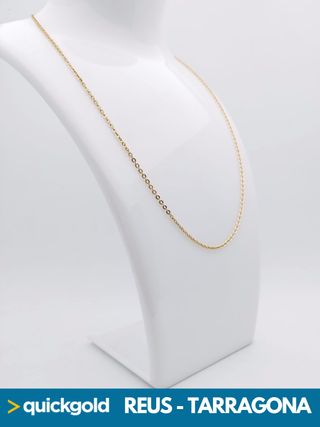 035-02-00918 CADENA ORO 18K FORZADA 46CM