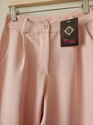 Pantalón traje rosa Eileen