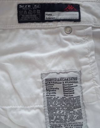Pantaloni bianchi Robe di Kappa