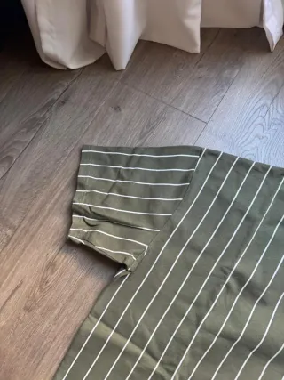 Camiseta New Era verde rayas