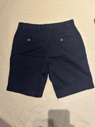 Pantalones cortos clásicos azul