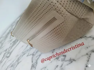 Bolso Beige 26x20 cm.SOLO ENVIOS.