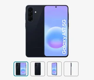 Samsung Galaxy A57 5G Negro/Azul Marino