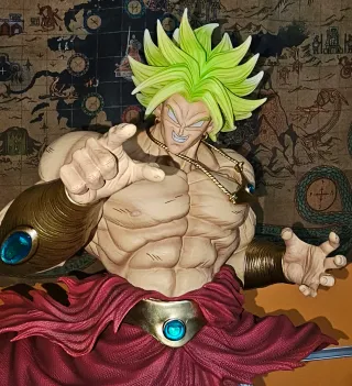 Statua Broly con base espositiva 48cm Dragon Ball