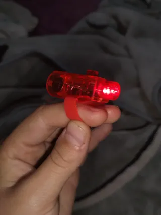 Anillos de colores con luz LED