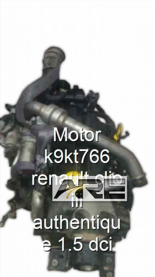 motor K9K766 Renault Clio III 1.5 DCI diés
