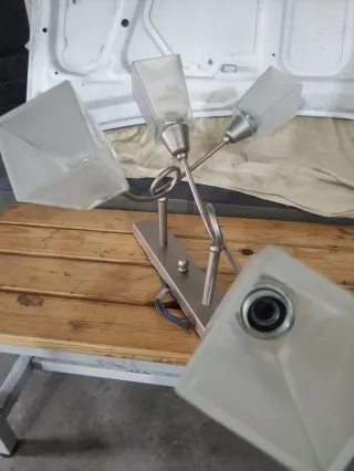 Lámpara de salón 4 focos