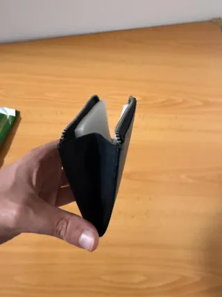 Cartera Emidio Tucci Piel Negra Tarjetero