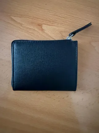 Cartera Emidio Tucci Piel Negra Tarjetero