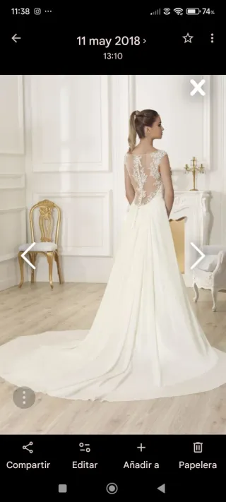 Vestido de Novia Blanco