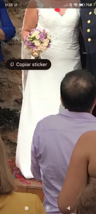 Vestido de Novia Blanco