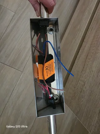 Applique LED Bagno Argento