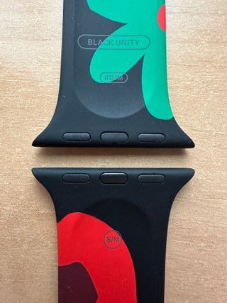 Apple Watch 41mm. Black Unity Bloom Sport Band S/M