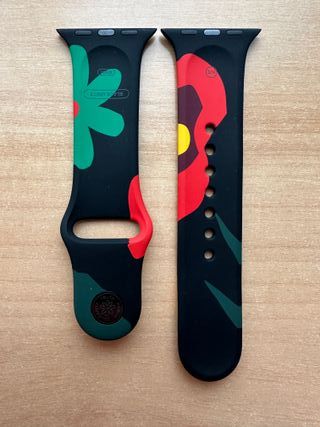 Apple Watch 41mm. Black Unity Bloom Sport Band S/M