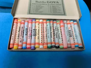 Pasteles para difuminar GOYA 18 barras