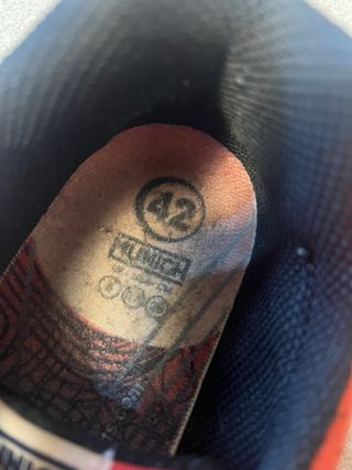 Zapatillas Futsal Munich Rojas y Blancas