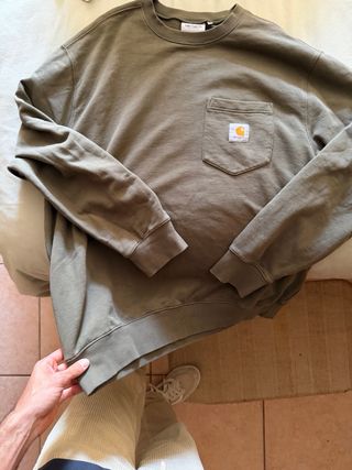 Sudadera Carhartt Talla XL Verde Oliva