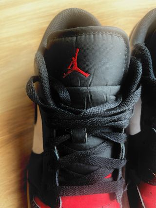 Zapatillas Nike Jordan Negras Rojas Talla 39