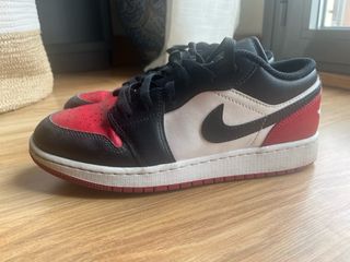 Zapatillas Nike Jordan Negras Rojas Talla 39