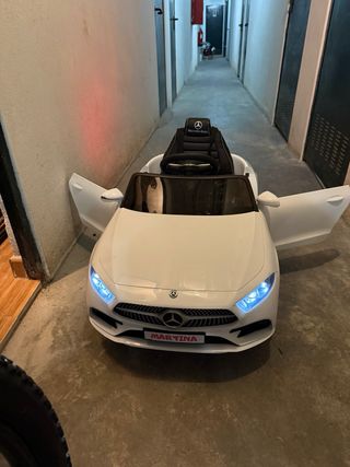 Coche Eléctrico Mercedes AMG Blanco