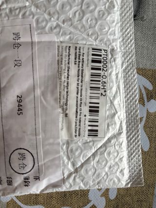 Boquilla latón impresora 3D