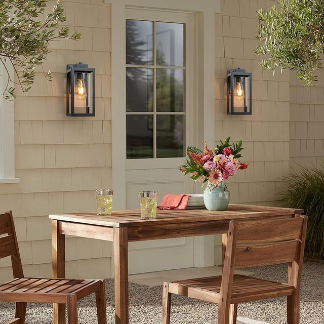 Aplique Pared Exterior FTL E27 WS006 Negro