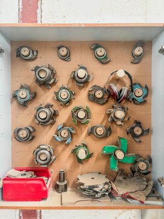 Rebajadores y fresas para tupí de carpintería