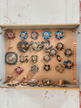 Rebajadores y fresas para tupí de carpintería