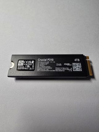 ssd crucial p310 4t con dissipatore