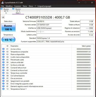 ssd crucial p310 4t con dissipatore